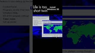 Life really is too short... #breaking #flytech #larp #larping #tech #technology #windows95