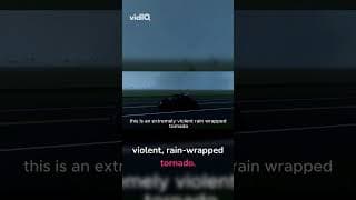 Extremely Violent, Rain-Wrapped Tornado Detected!