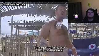 Man tore seagull head off?? Body Cam