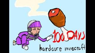 I Attempted To Survive 100 Days Hardcore In Minecraft's Biggest Modpack, Again...