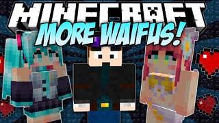 Minecraft | MORE WAIFUS! (Bikinis, Miku & More!) | Larp Showcase