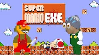 MARIO WENT EVIL!!!! || SUPER BOY.EXE SPEED RUN HORROR GAME