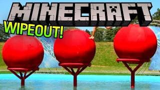 Minecraft Wipeout - TOTAL WIPEOUT (PARKOUR)! - Minecraft w/ Larpi-A!