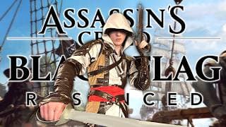 EDWARD KENWAY PLAYS ASSASSINS CREED BLACK FLAG RESYNCED!!! (#9)