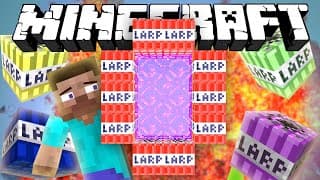 If a LARP Dimension Was Added - Minecraft