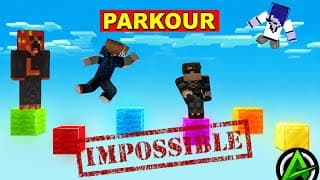 IMPOSSIBLE MINECRAFT PARKOUR (EPIC FAIL)