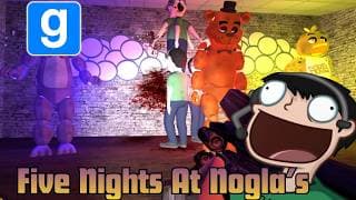 Gmod: Five Nights At Nogla's (Garry's mod Sandbox Funny Moments)