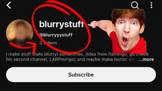 REAL BLURRY REACTION 😱