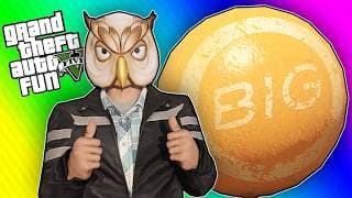GTA 5 Funny Moments - Big Ballz, Launch Glitch, & Spider-Nad!